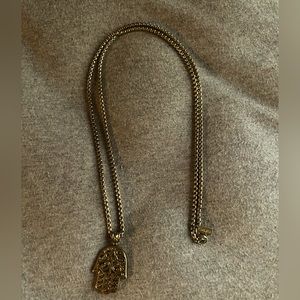 Nialaya Hamsa Necklace